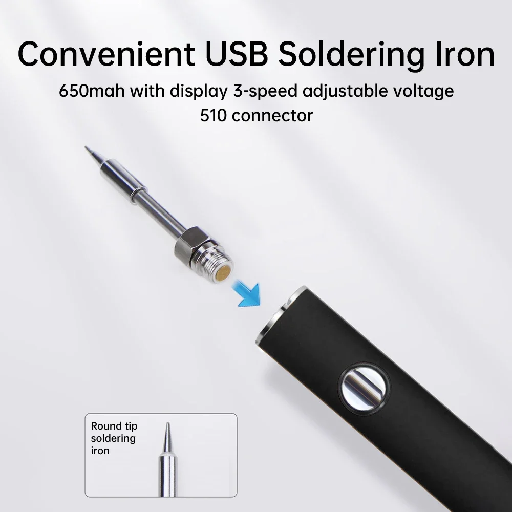 Flux Pen Electronics - 510 Smart Soldering Iron Kit Adjustable