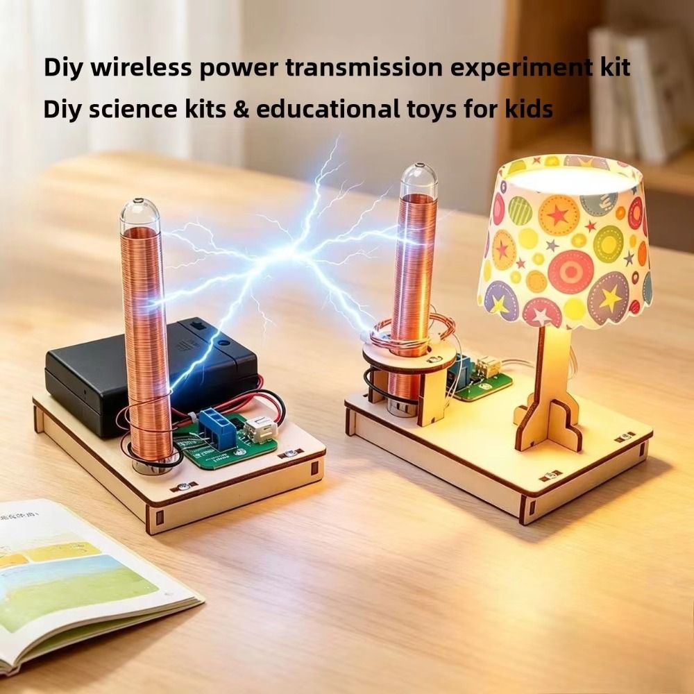 Learn Diy Electronics - DIY Assembly Wireless Power Transmission Toy