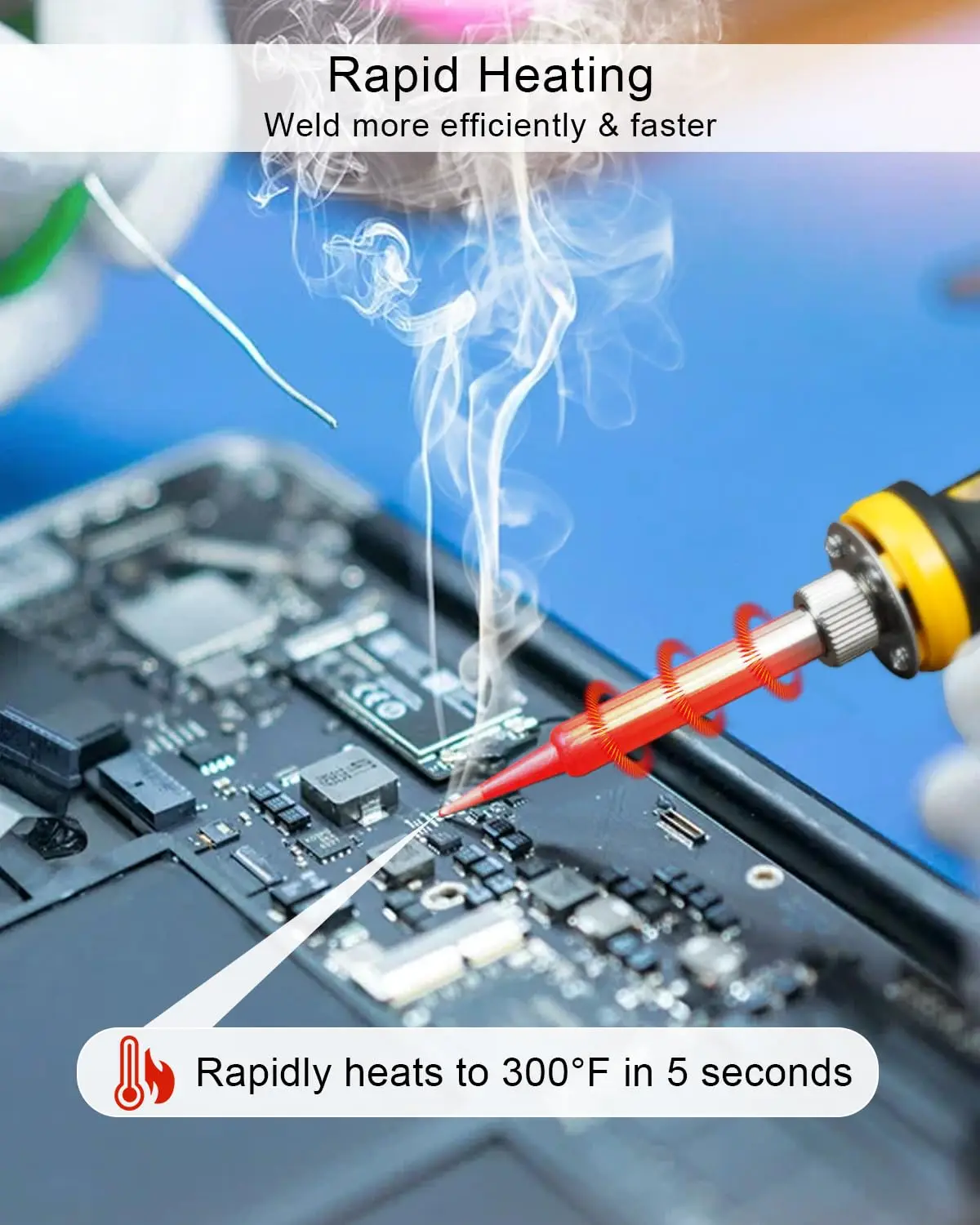 Portable Soldering Iron Kit Co - Diy Electronics Tools recension och pris