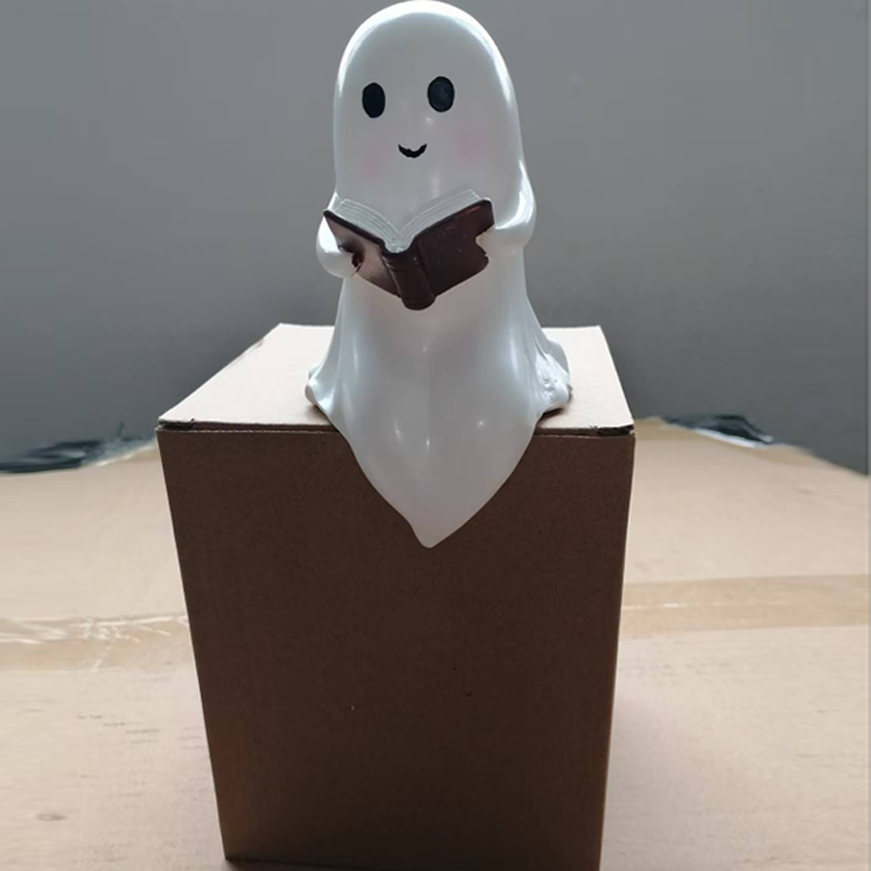 New Cute Ghost Reading Book La - Diy Halloween Electronics recension och pris