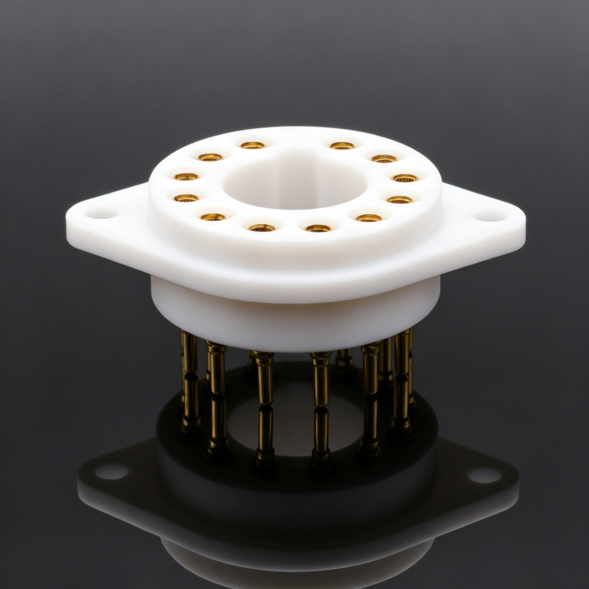 EIZZ 12 Pin PTFE Vacuum Electr - Diy Electronics Holder recension och pris