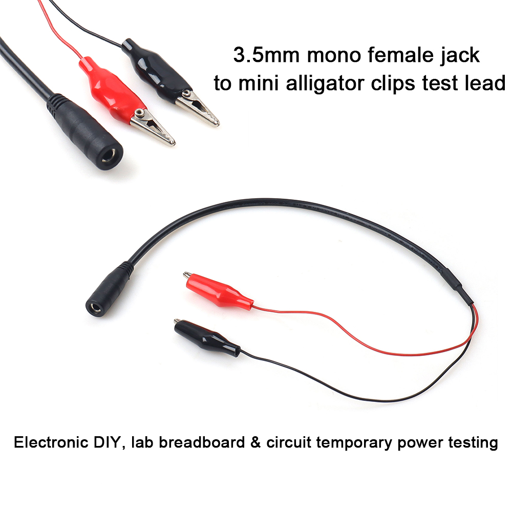 0.4M 3.5mm Mono Female Jack to - Diy Home Electronics Lab recension och pris