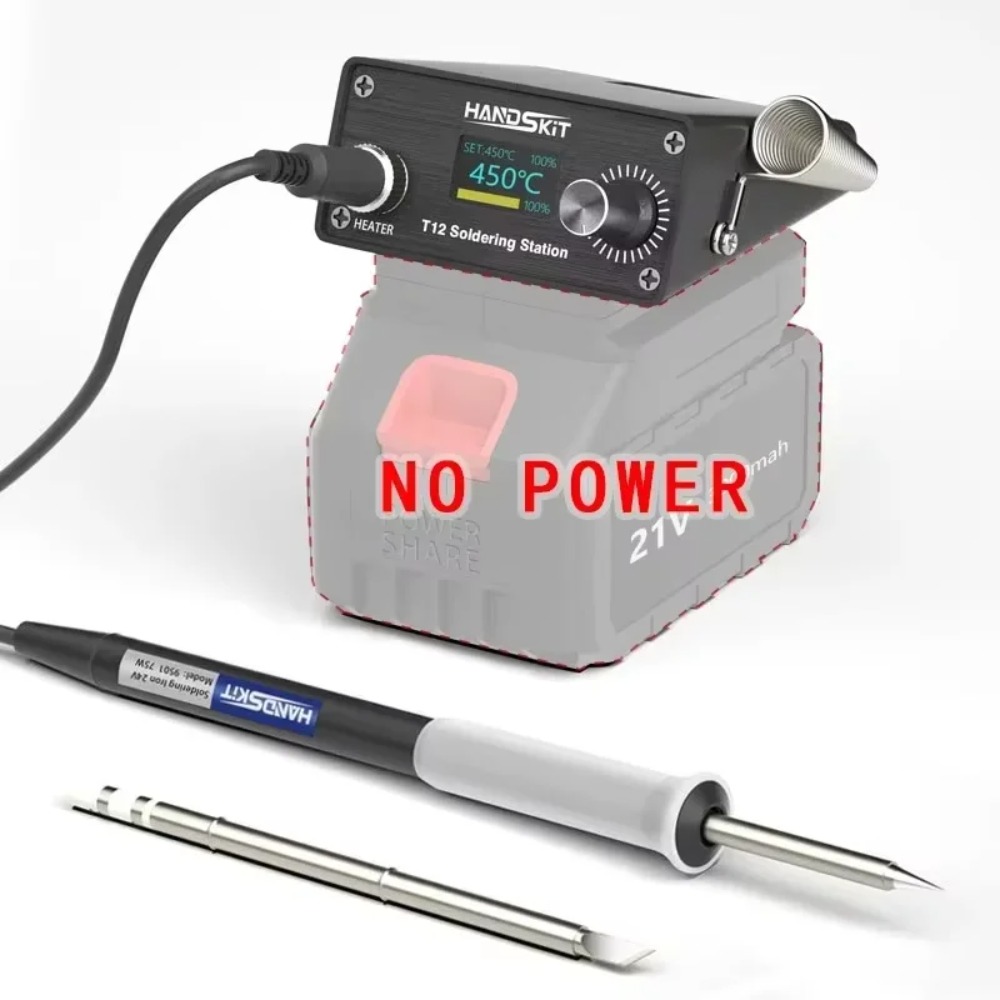 T12 Cordless Portable Solderin - Diy Soldering Station No Electronics recension och pris