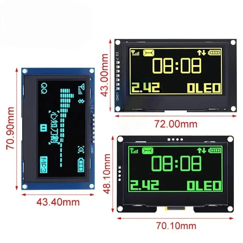 2.42 Inch 2.42 OLED Display Mo - Oled Display Module recension och pris