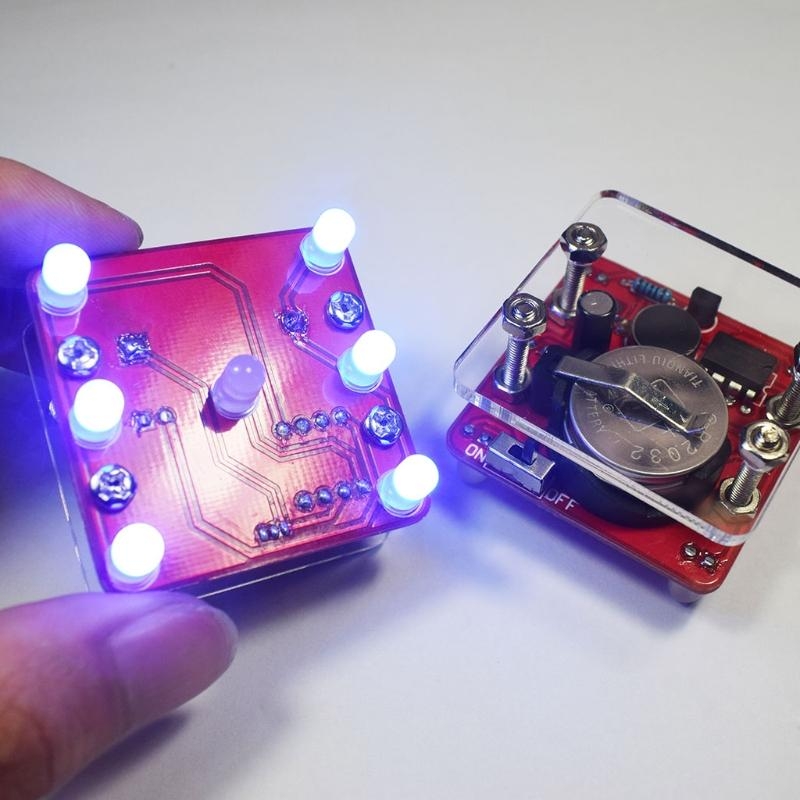 Swing Shaking LED Dice Kit Bre - Best Diy Electronics Kits recension och pris