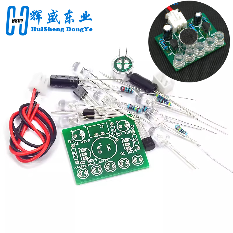 3V-5.5V Voice Activated Contro - Diy Electronics Learning Kit recension och pris