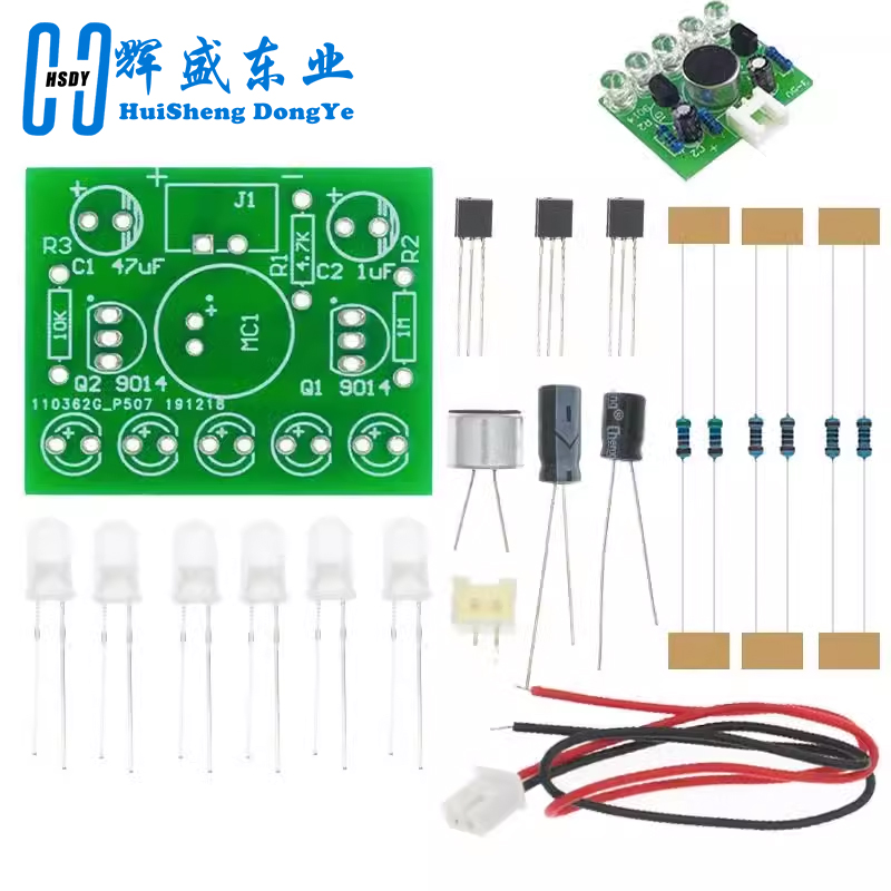 3V-5.5V Voice Activated Contro - Diy Electronics Learning Kit recension och pris
