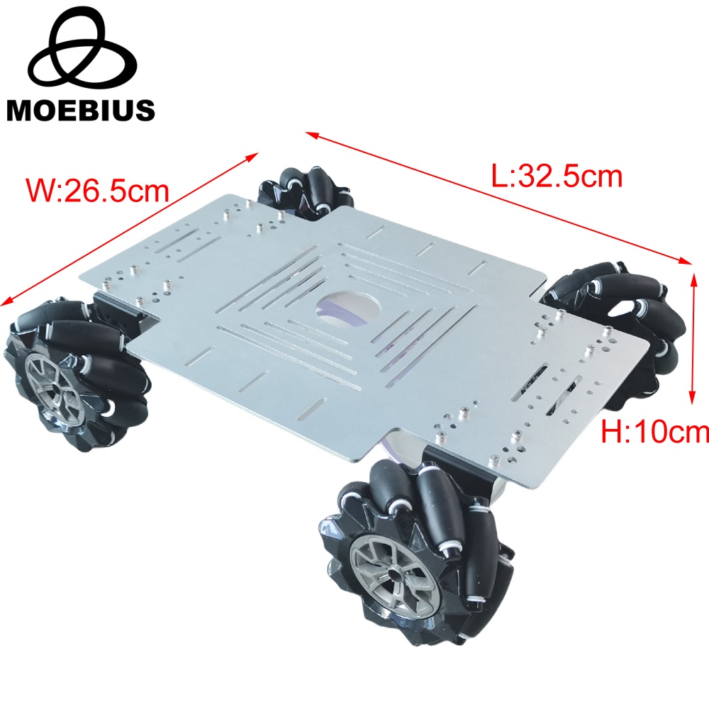 25KG Load 4WD Mecanum Wheel Ro - Diy Kit Elektronik recension och pris