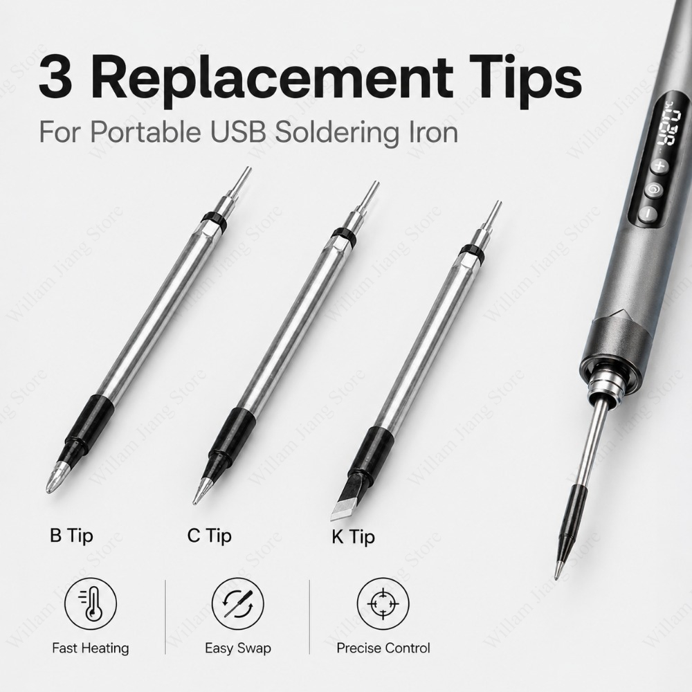 1/3 PCS USB Soldering Iron Rep - Flux Pen Electronics recension och pris