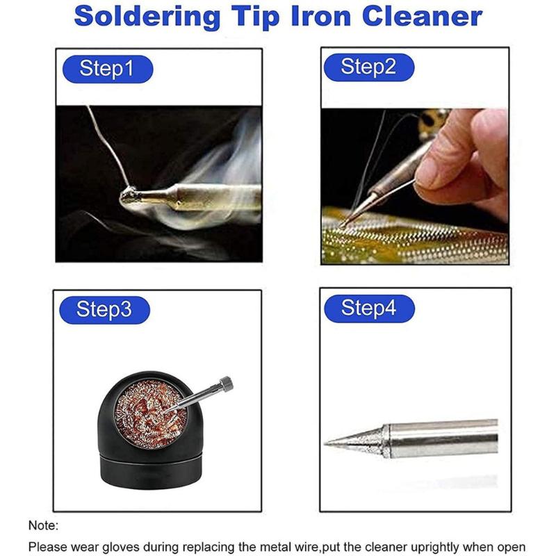 【HG】Soldering Iron Tip Cleanin - Diy Electronics Holder recension och pris
