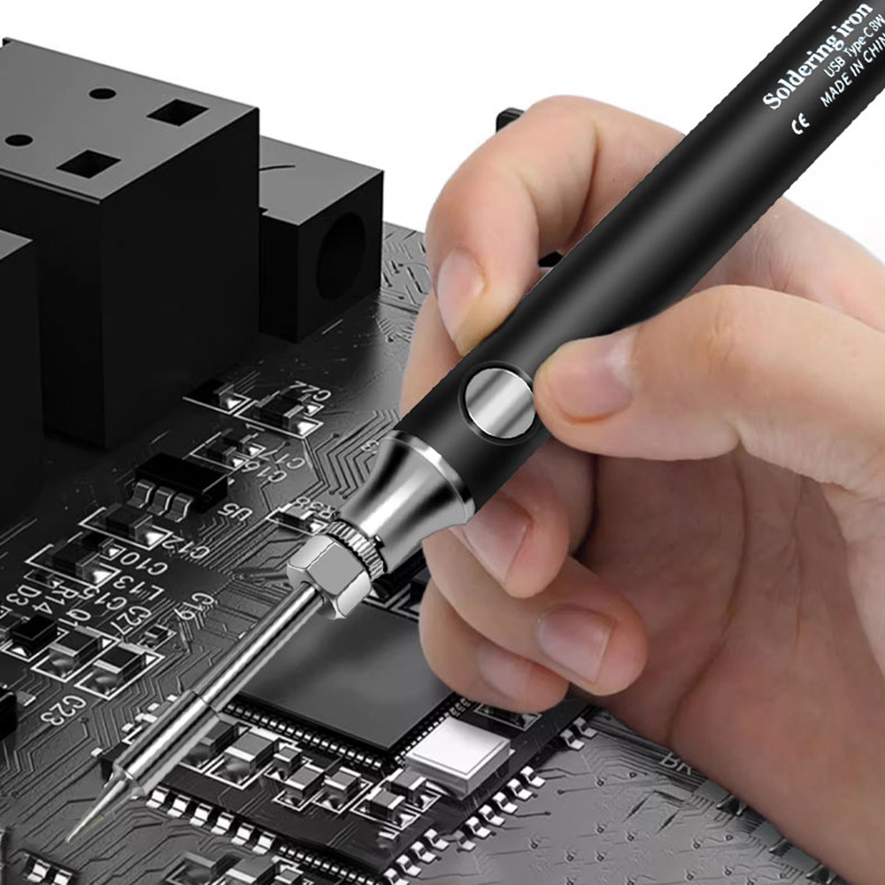 Mini USB Type-C Soldering Iron - Flux Pen Electronics recension och pris