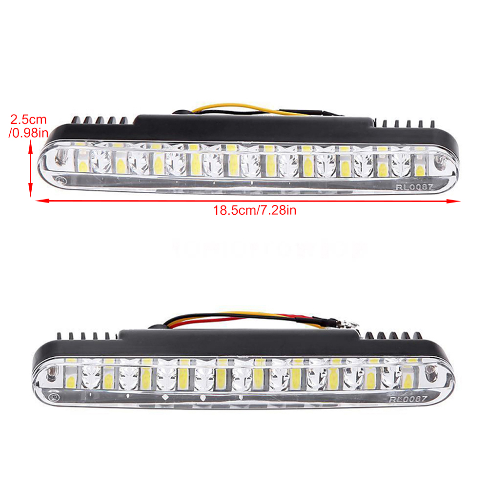 AQTQAQ 2Pcs/Set 12V Car 30 LED - Led Assortment Kit recension och pris