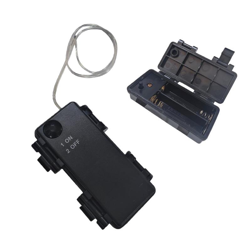 1Pcs 2 Sections AA Battery Hol - Diy Electronics Holder recension och pris