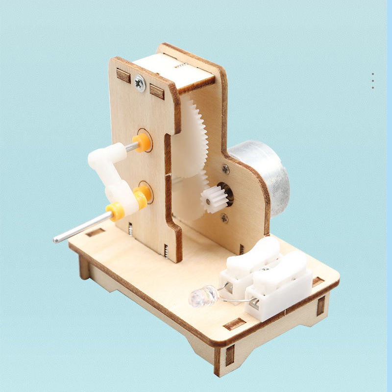 DIY Mini Hand Generator DIY Sc - Diy Kit Elektronik recension och pris
