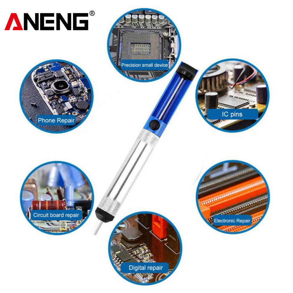 ANENG Desoldering Pump Iron De - Flux Pen Electronics recension och pris