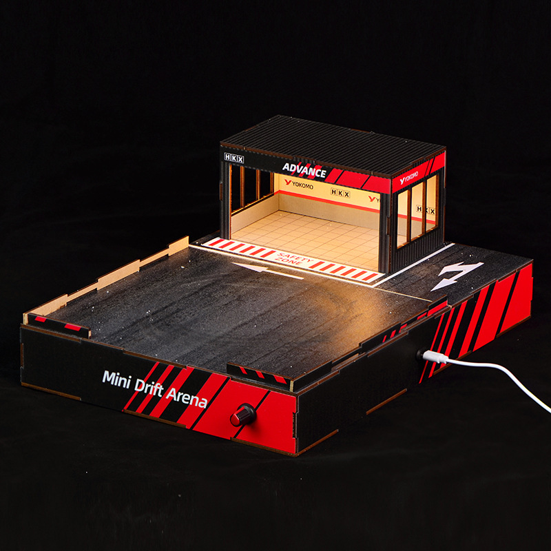 1:64 Scale DIY Drift Track Dio - Led Assortment Kit recension och pris