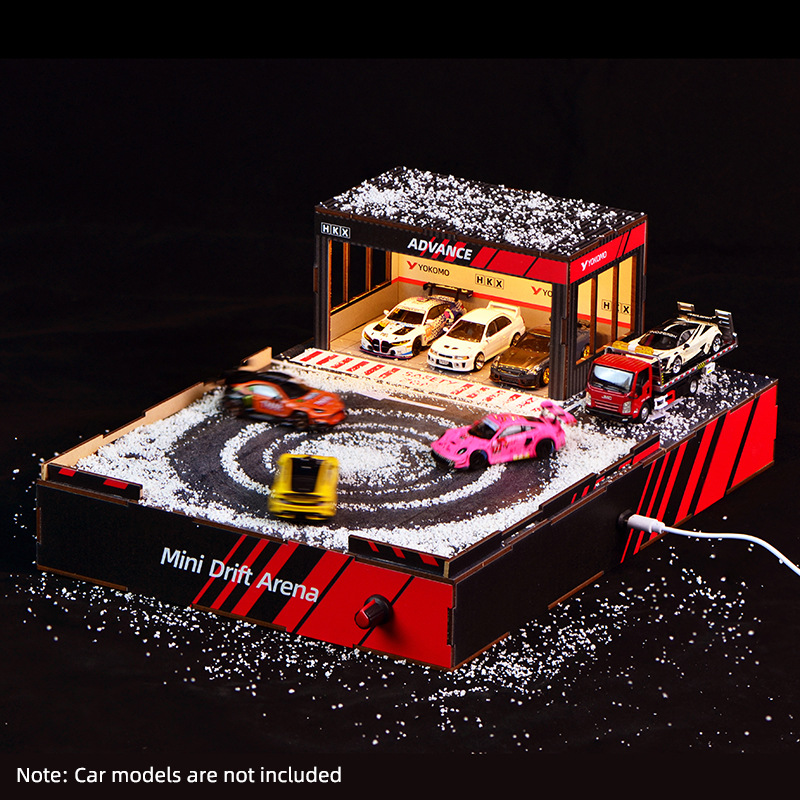 1:64 Scale DIY Drift Track Dio - Led Assortment Kit recension och pris