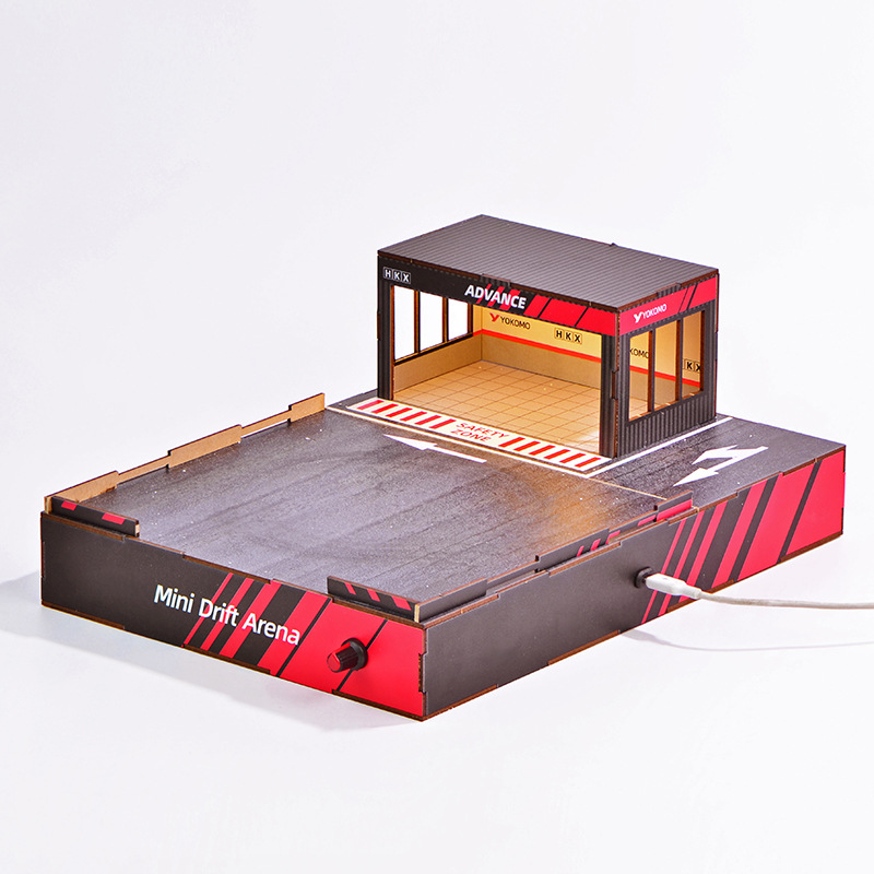 1:64 Scale DIY Drift Track Dio - Led Assortment Kit recension och pris