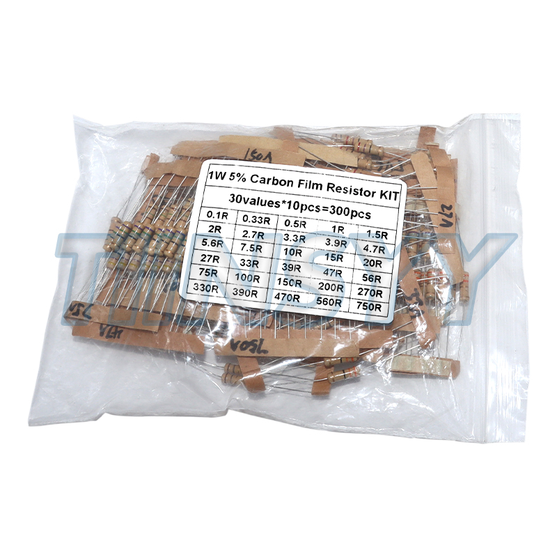 300PCS Resistor Kit 1W 5% Carb - Diy Home Electronics Projects recension och pris
