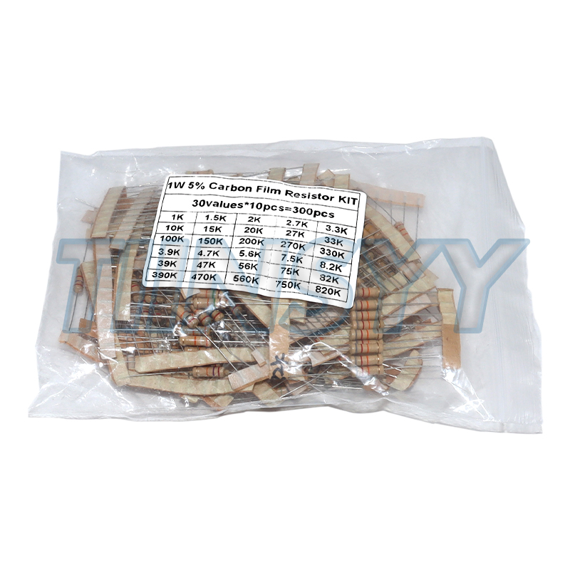 300PCS Resistor Kit 1W 5% Carb - Diy Home Electronics Projects recension och pris