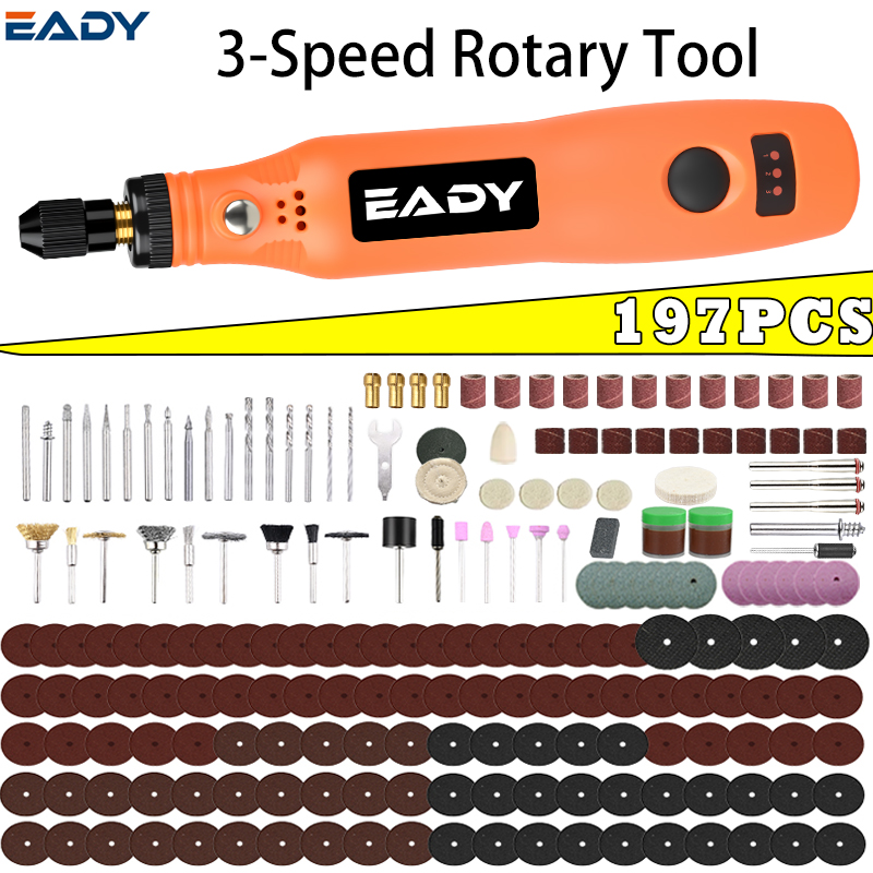 USB Cordless Rotary Tool Kit – - Diy Kit Elektronik recension och pris