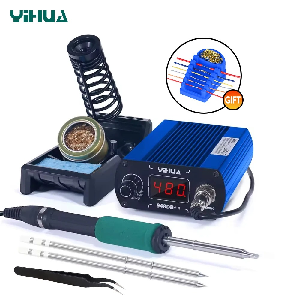 YIHUA 948DB+-II 75W Quick Heat - Diy Soldering Station No Electronics recension och pris