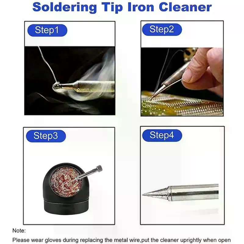 Iron Tip Cleaning Ball With Co - Diy Electronics Holder recension och pris