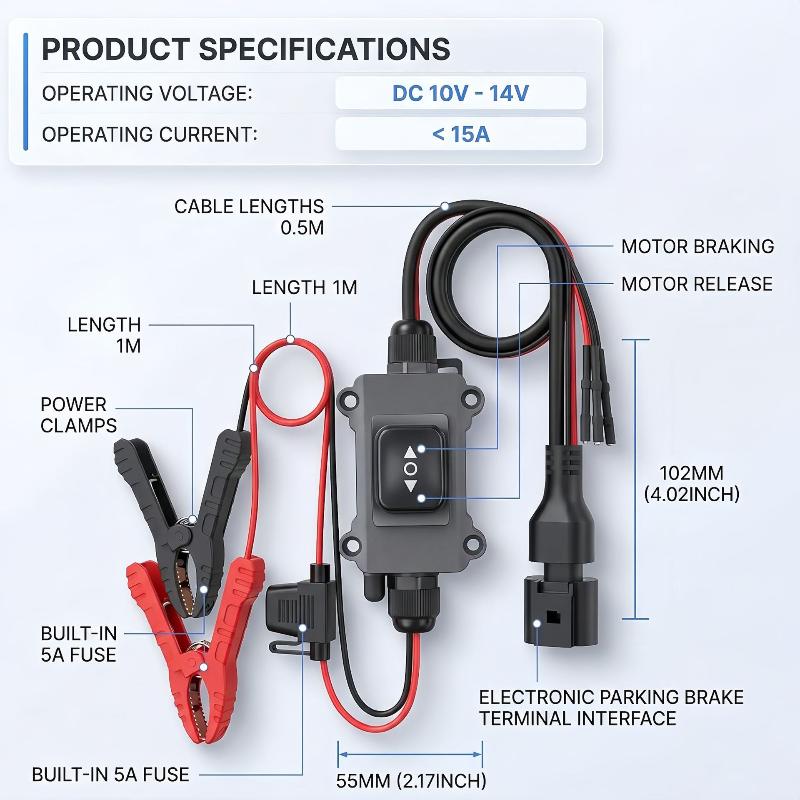 Car EPB Caliper Motor Release  - Diy Electronics Tools recension och pris