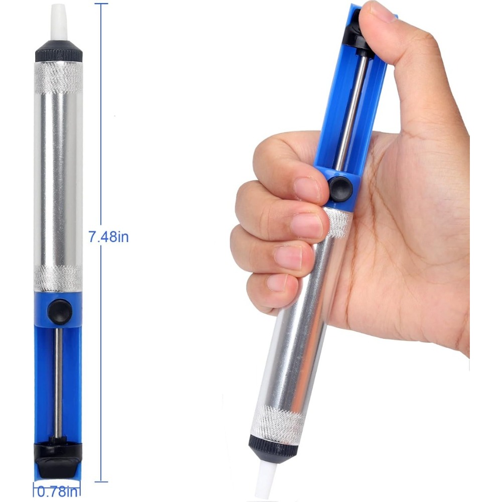 Aluminum Desoldering Pump Vacu - Flux Pen Electronics recension och pris