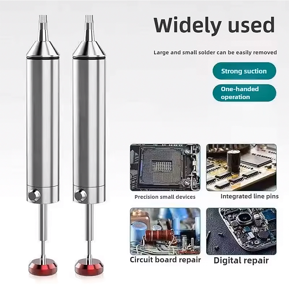 Aluminum Desoldering Pump Suct - Flux Pen Electronics recension och pris