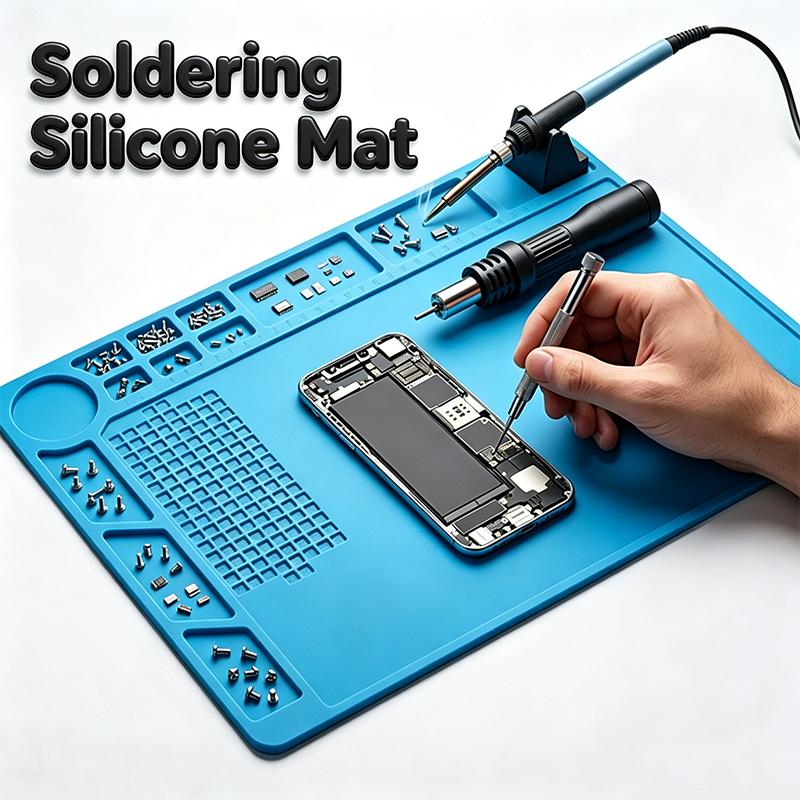 Silicone Repair Mat Heat Insul - Diy Soldering Station No Electronics recension och pris