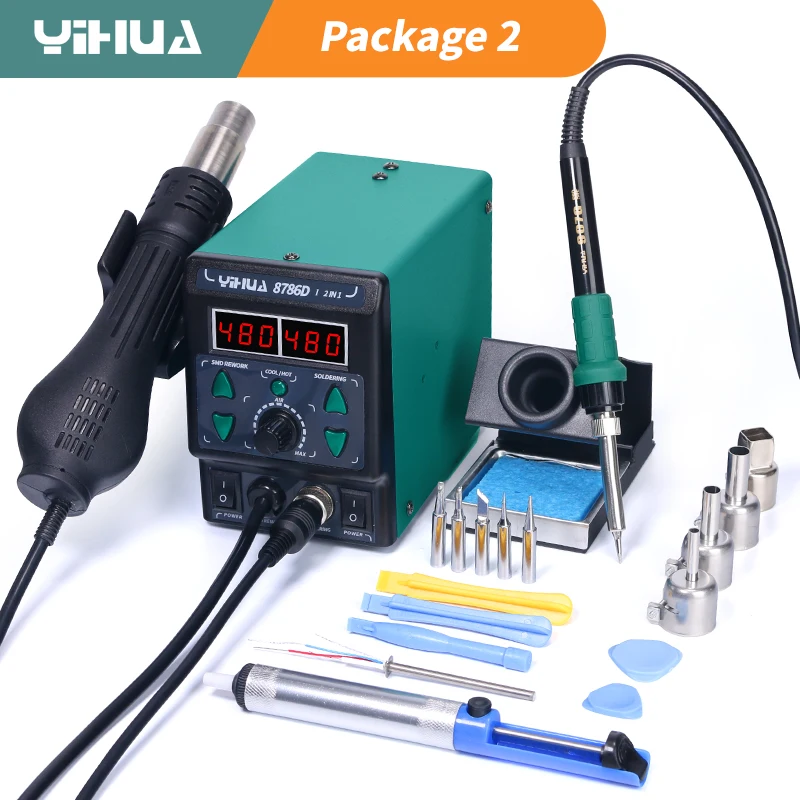 YIHUA 8786D Soldering Iron Hot - Diy Electronics Tools recension och pris