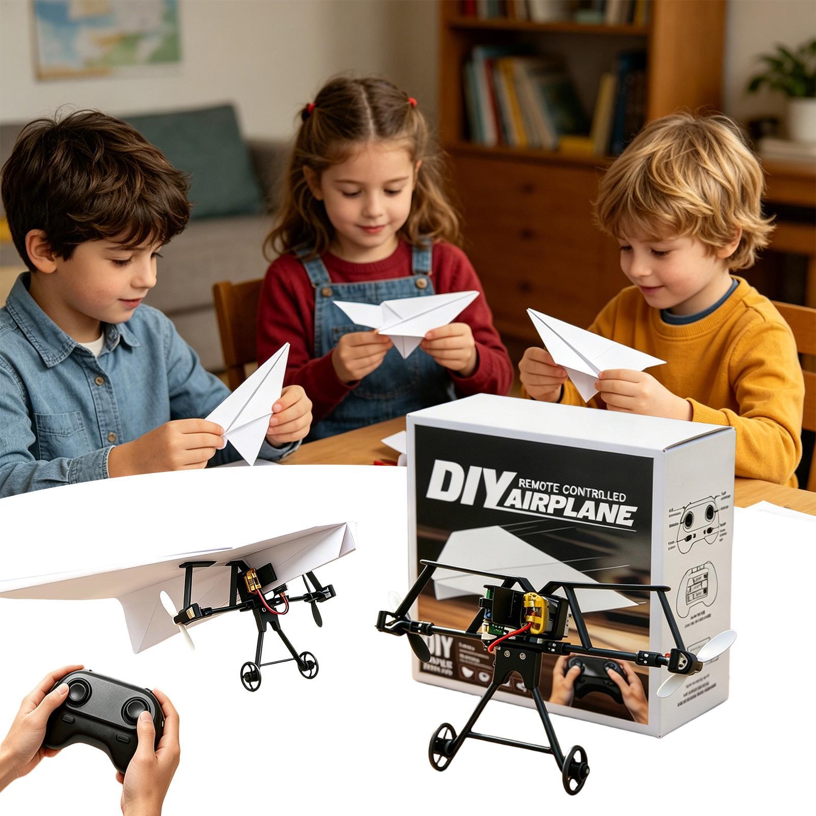 DIY RC Paper Airplane Kit Plan - Diy Kit Elektronik recension och pris