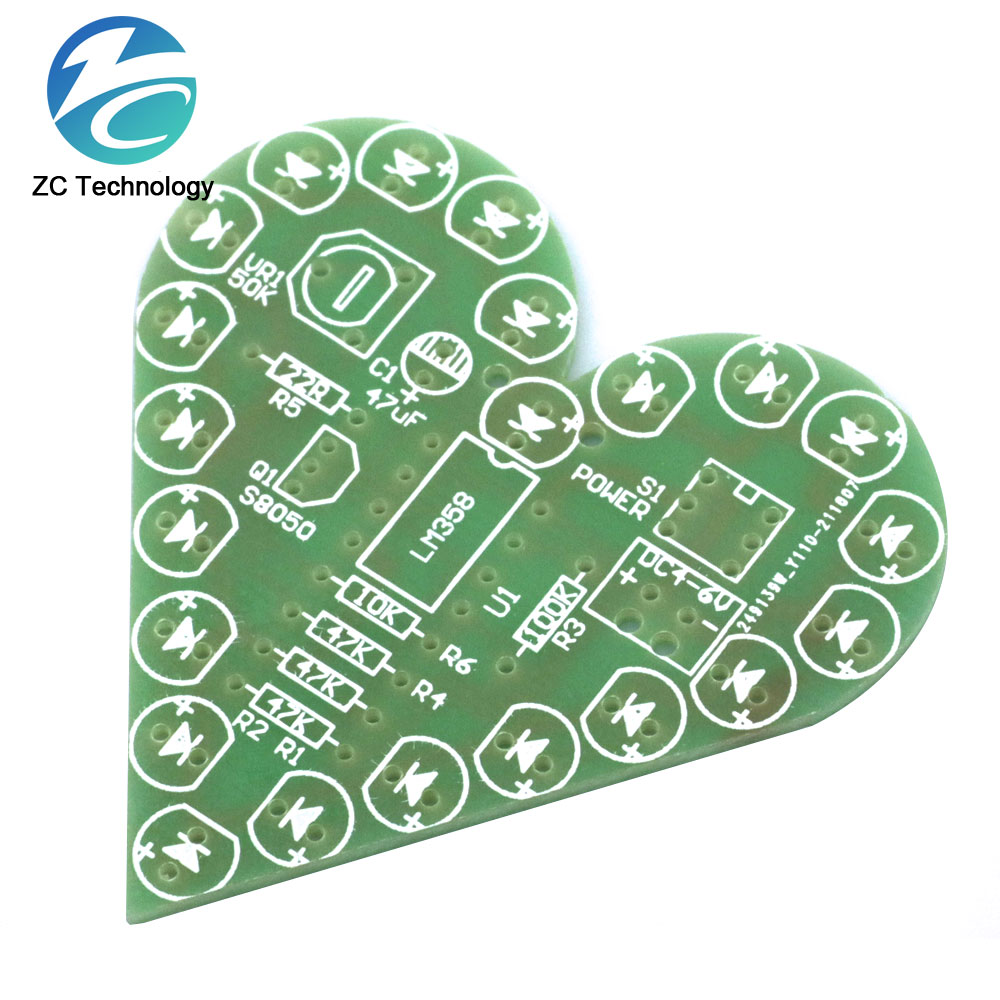 DIY Kit Heart Shape Breathing  - Diy Electronics Learning Kit recension och pris