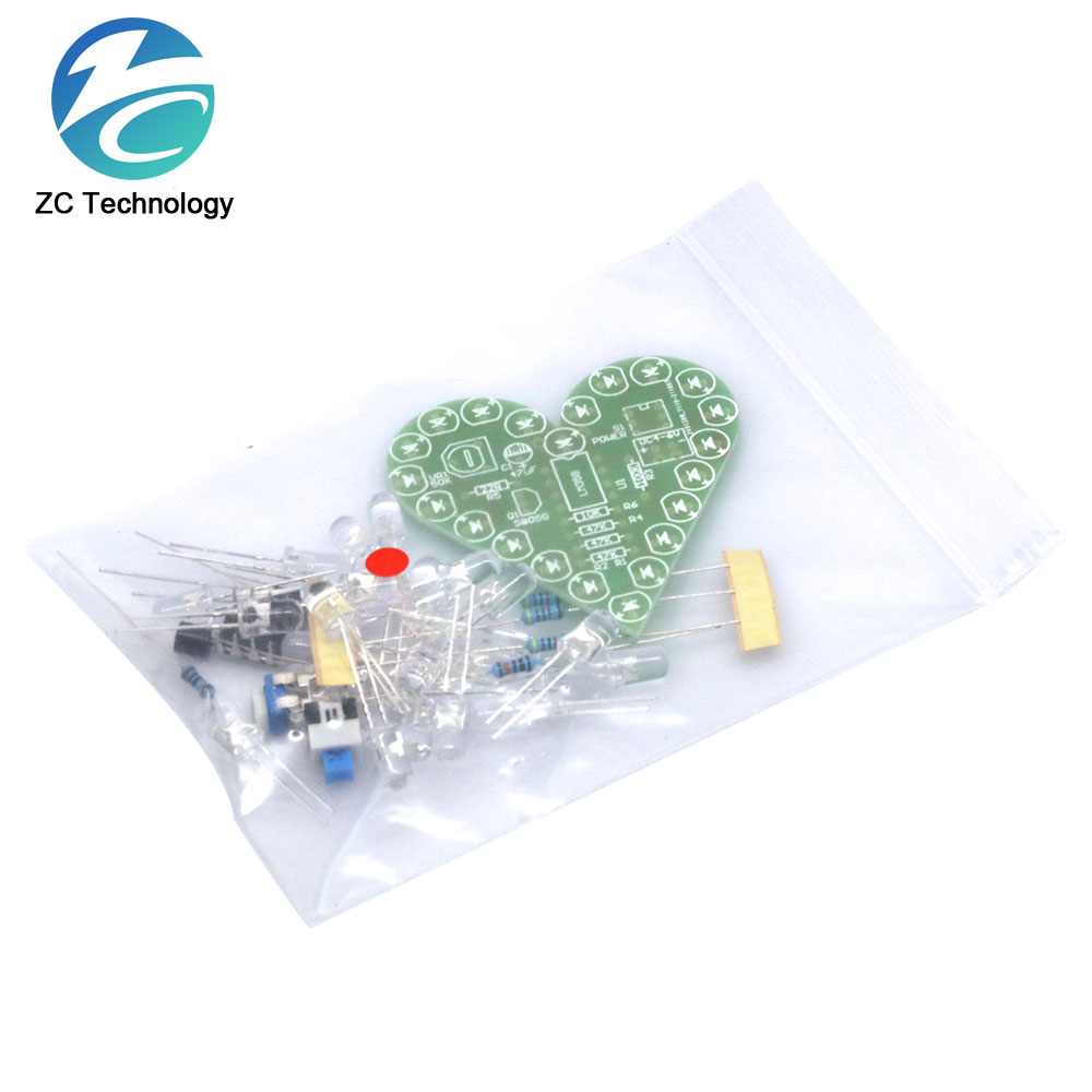 DIY Kit Heart Shape Breathing  - Diy Electronics Learning Kit recension och pris