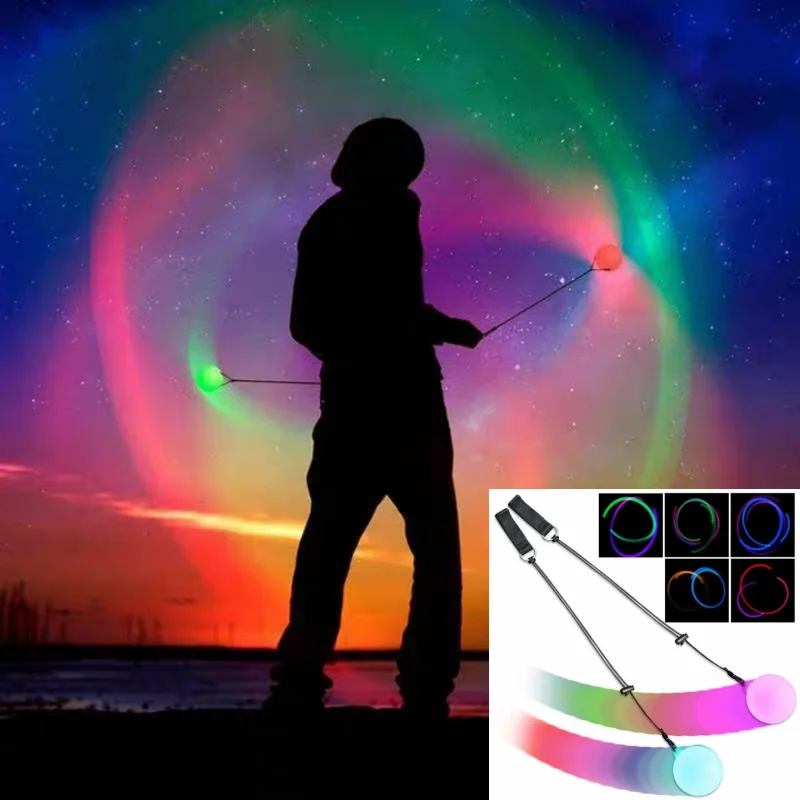 LED Poi Prop 2 Pack Colorful L - Diy Halloween Electronics recension och pris