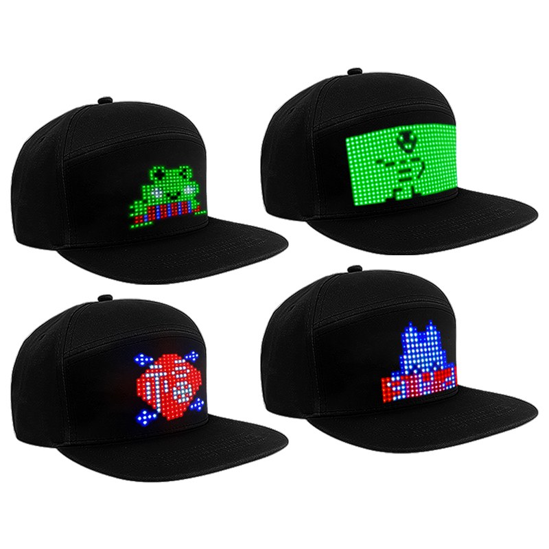 Smart LED Light Display Hat DI - Diy Electronics Logo recension och pris