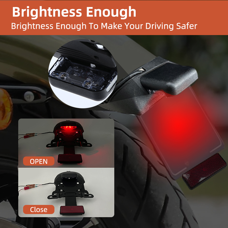 Motorcycle License Plate Kit R - Led Assortment Kit recension och pris