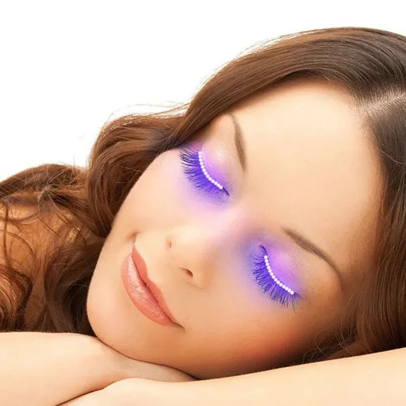 1 Pair LED False Eyelashes,Mak - Diy Halloween Electronics recension och pris
