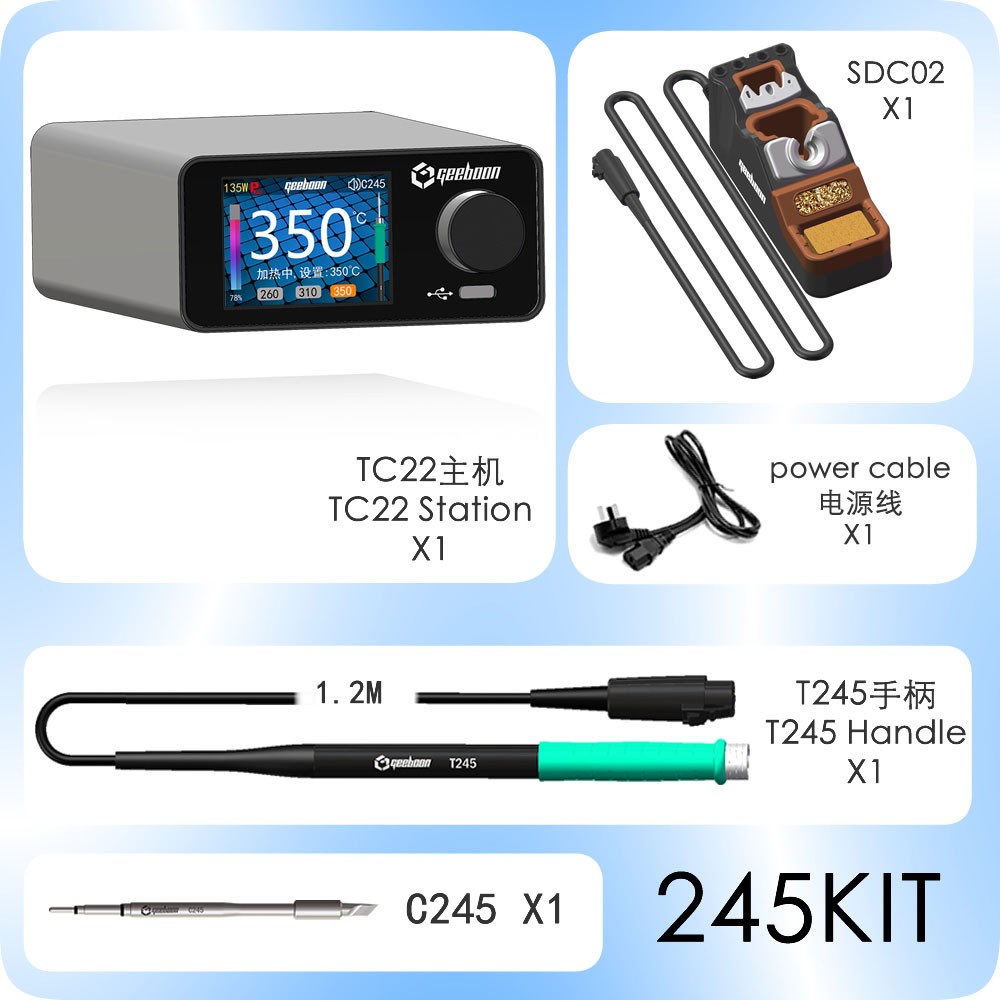 TC22 240W Soldering Station Ki - Soldering Iron Kit recension och pris
