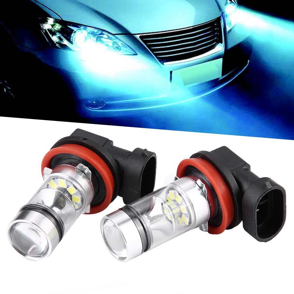 Car Fog Light 2x H8 H9 H11 600 - Led Assortment Kit recension och pris
