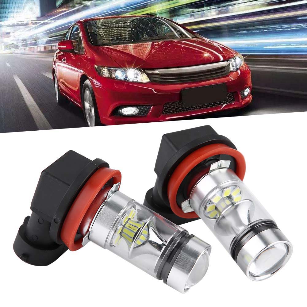 Car Fog Light 2x H8 H9 H11 600 - Led Assortment Kit recension och pris