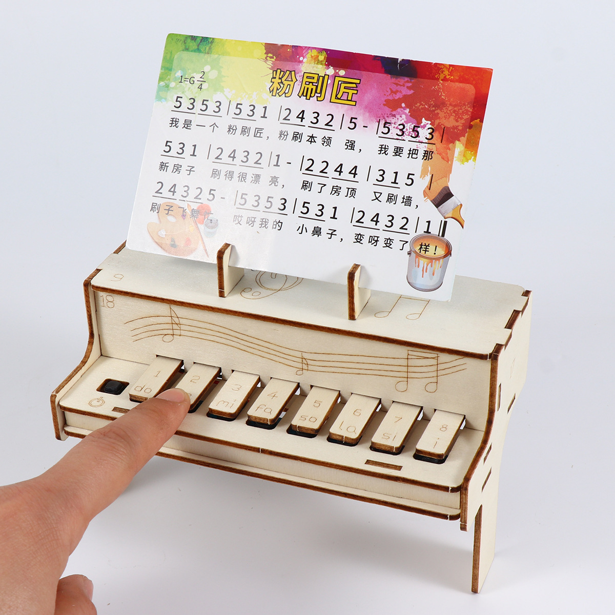 DIY Wooden Electronic Piano Mo - Diy Home Electronics Projects recension och pris