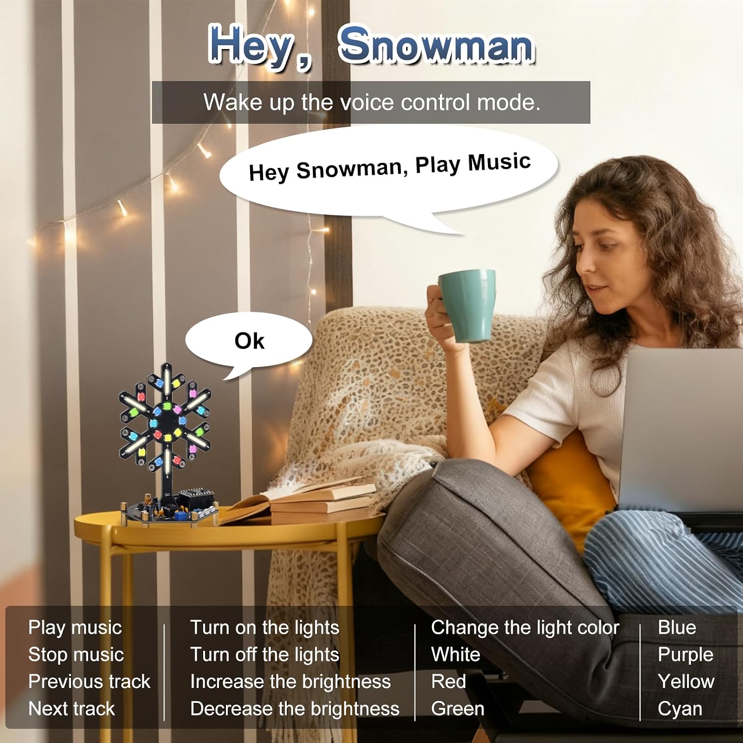 Voice Control Spectrum Light S - Diy Electronics Learning Kit recension och pris