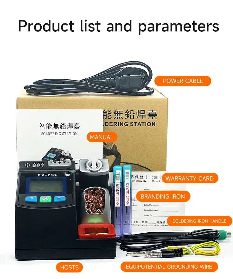 XZZ FX-210 Super Precision Sol - Soldering Iron Kit recension och pris