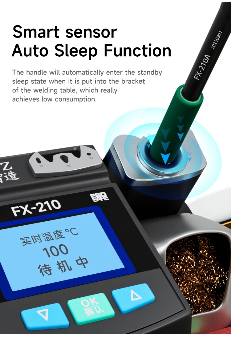 XZZ FX-210 Super Precision Sol - Soldering Iron Kit recension och pris