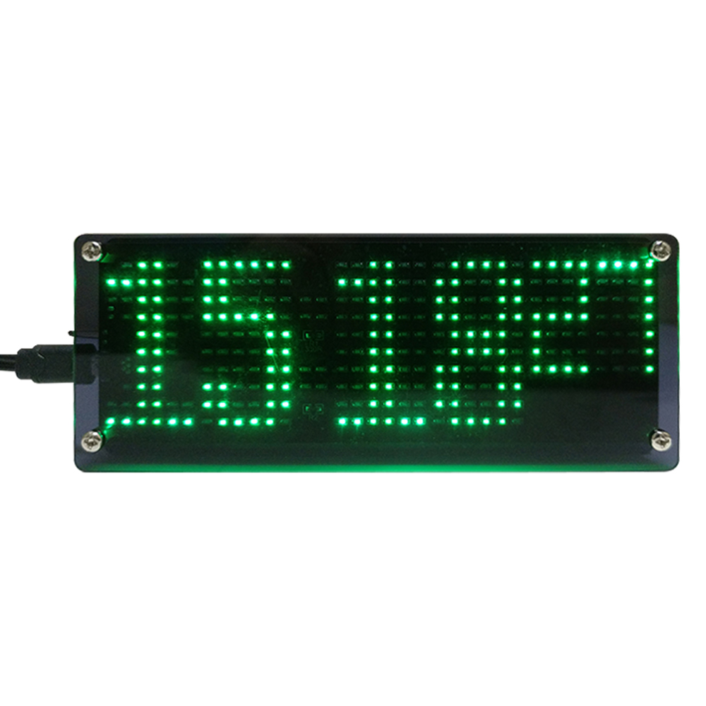 DIY Digital Dot Matrix Clock E - Diy Electronics Learning Kit recension och pris