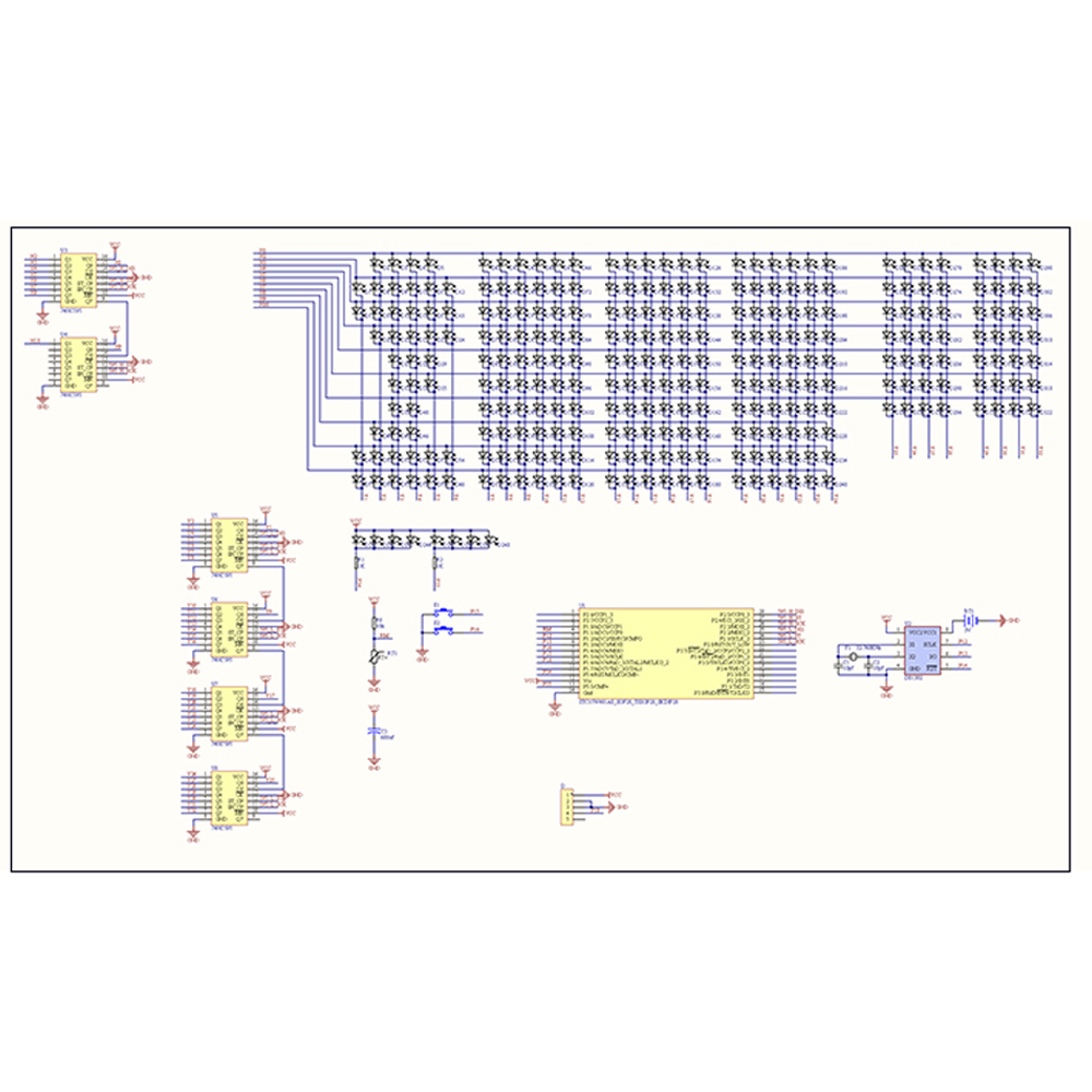 DIY Digital Dot Matrix Clock E - Diy Electronics Learning Kit recension och pris