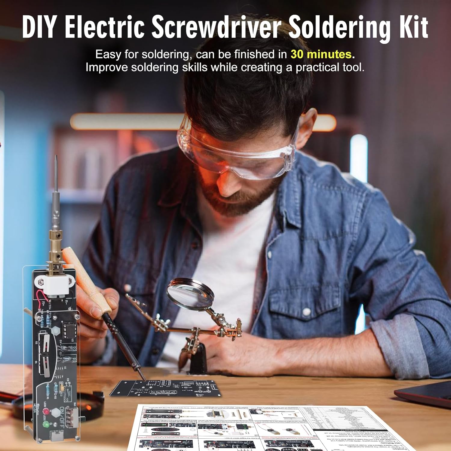 USB Rechargeable Electric Scre - Diy Home Electronics Lab recension och pris