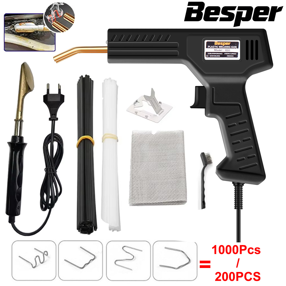 50W Plastic Welder 1000-200PCS - Soldering Iron Kit recension och pris